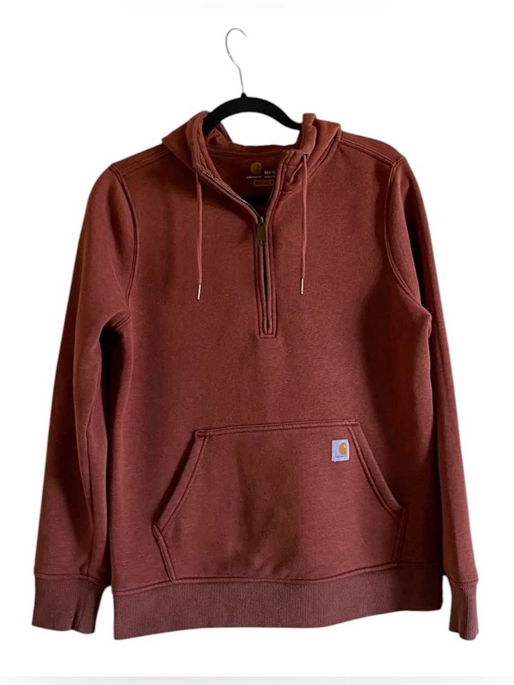 Women’s CARHARTT 1/4 Zip Up Hoodie M